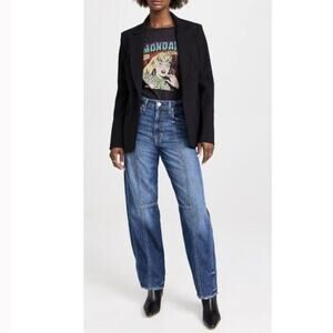 AMO Denim Patsy Seamed Jeans in Enchanted Size 23